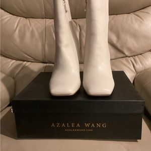 AZALEA WANG ARIANNA Geometric Heel Bootie.